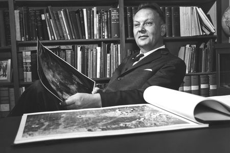 Gerard P. Kuiper, founder of the University of Arizona Lunar and Planetary Laboratory.