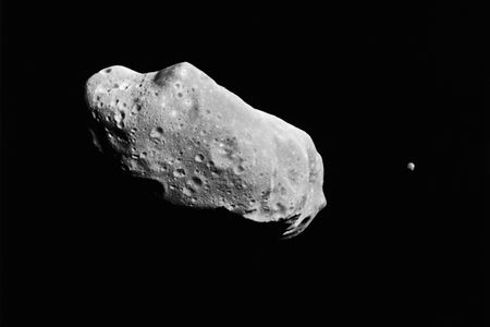 Soon, space miners could lay claim to minerals in asteroids like this one.