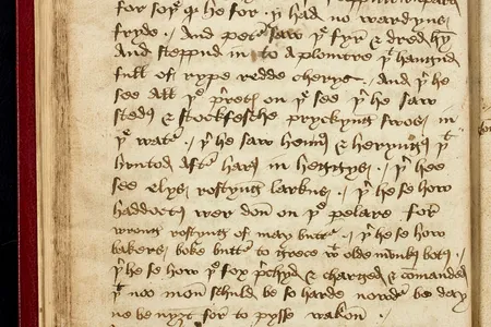 In the Heege manuscript, an English tutor may have copied&nbsp;the text of a medieval minstrel&rsquo;s repertoire book.