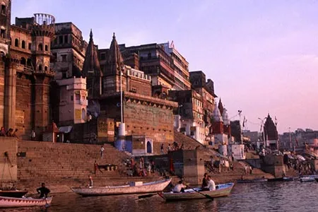 Nearly 2.5 million people come each year to Varanasi which sits on the banks of the most sacred Indian river.