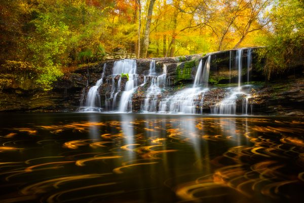 Autumn at Mardis Mill Falls thumbnail
