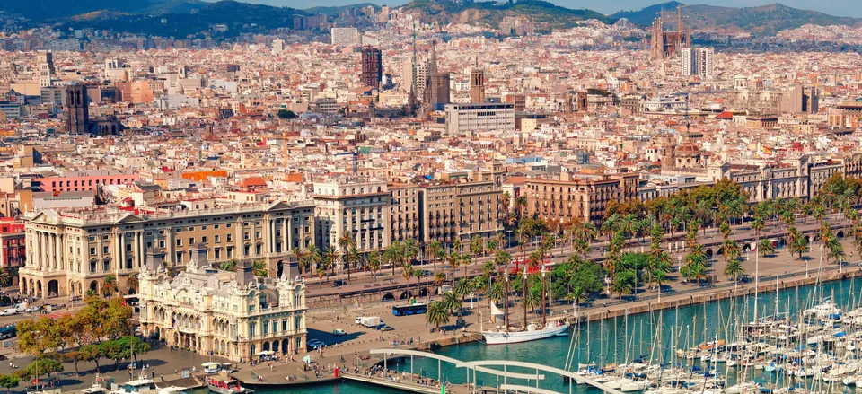  The port of Barcelona 
