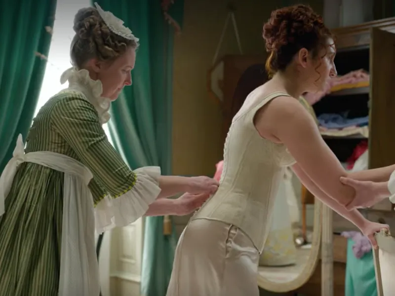 Time warp: Woman lives as a Victorian, corset and all