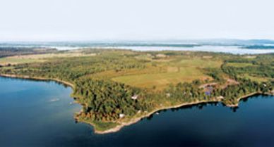 Lake Champlain's Isle La Motte is rich in marine fossils, some of which are 450 million years old.