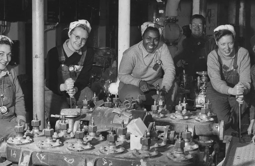 Women shipfitters
