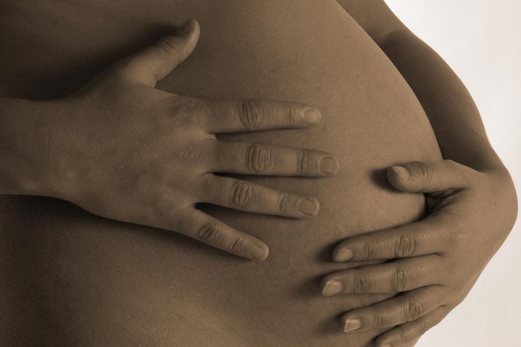 Pregnant teen