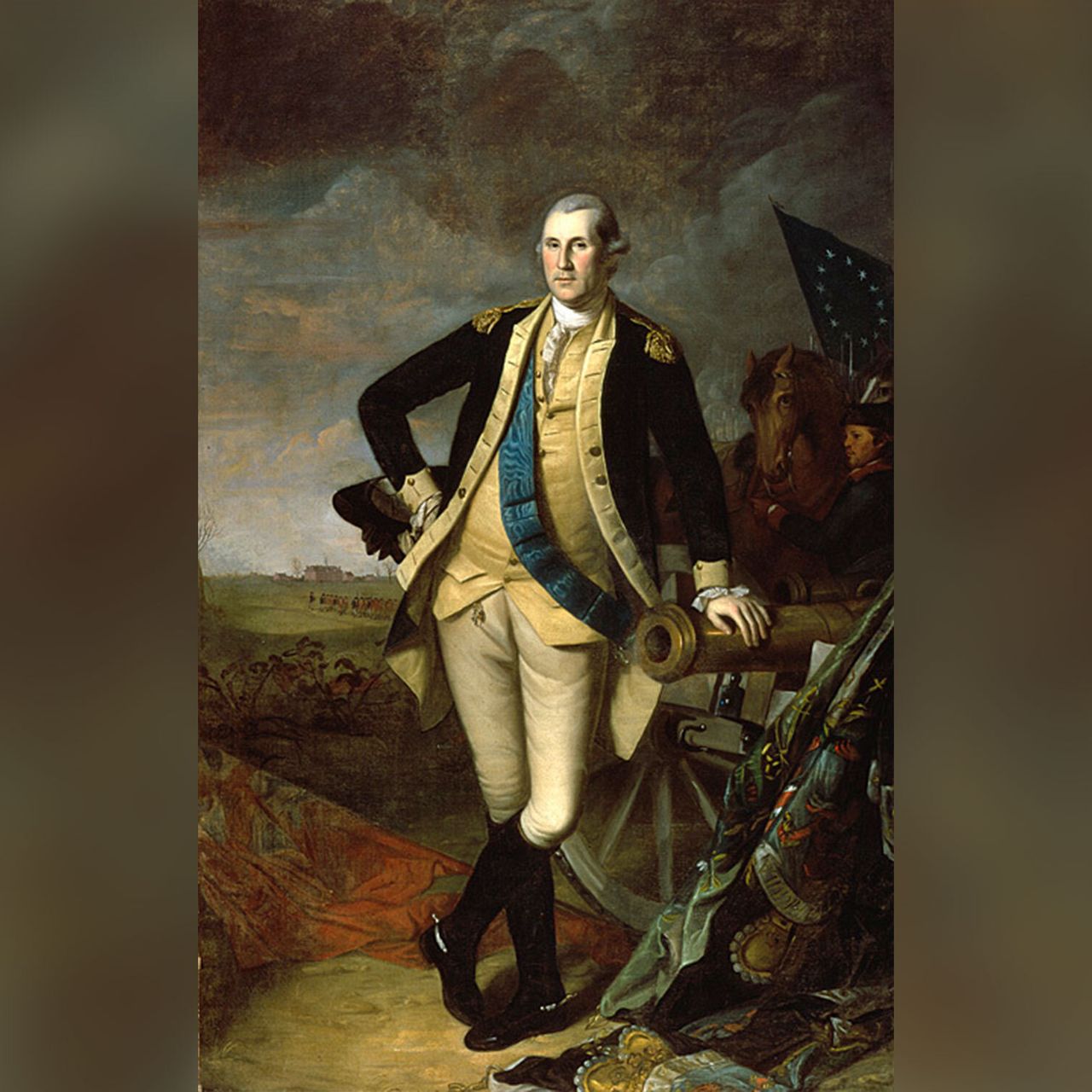 This Historic Portrait of George Washington Is Being Restored to
