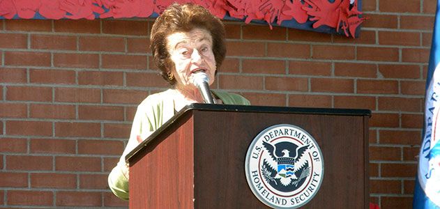 Gerda Weissmann Klein naturalization ceremony