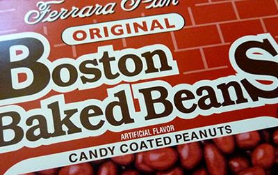 Thirty cents could get the author an assortment of candy, including Boston Baked Beans.