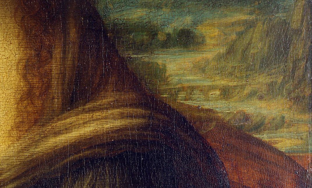 Close-up of bridge in Mona Lisa