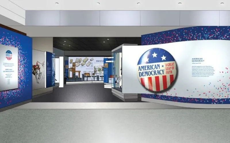 exhibition entrance