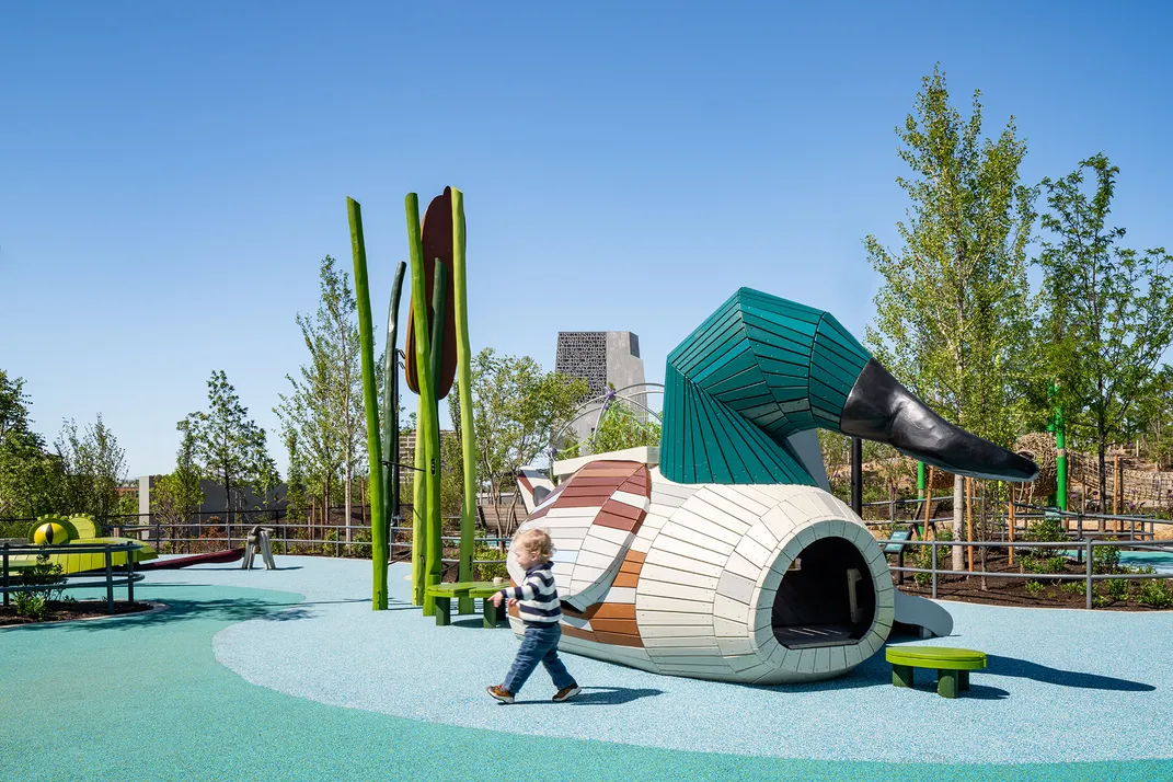playground at the Obama Presidential Center