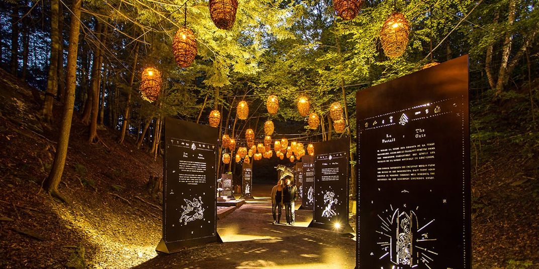 Foresta Lumina in Parc de la Gorge de Caoticoo