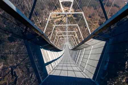 The 516 Arouca surpasses the previous record holder—Switzerland’s 1,621-foot Charles Kuonen Suspension Bridge—by about 70 feet.