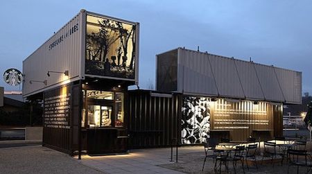 The Starbucks Reclamation Drive-Thru in Tukwila, Washington