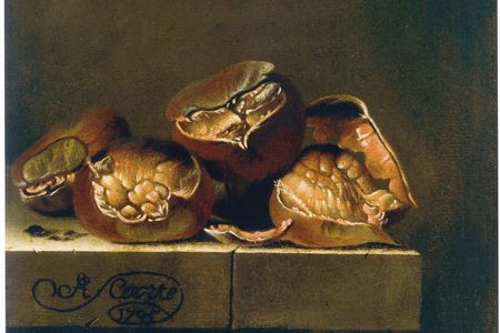 This painting by Adriaen Coorte was among art stolen from an East German art collector by the Stasi in the 1980s.  