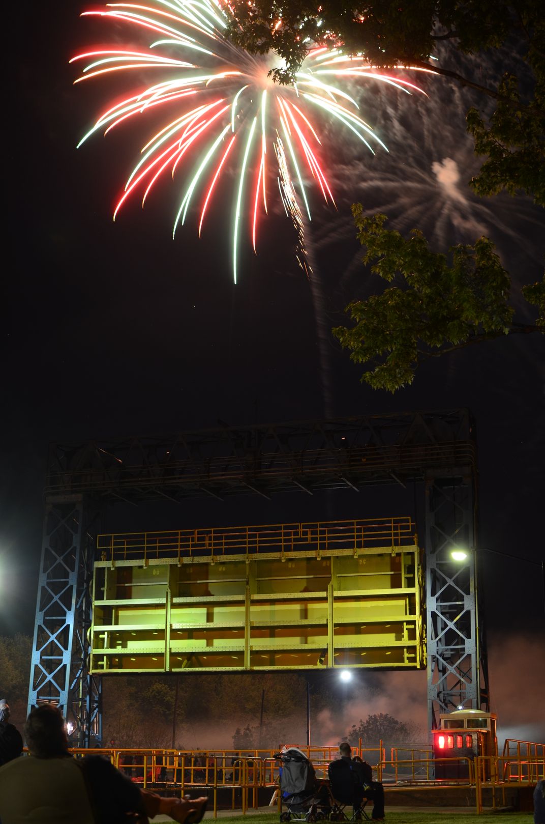 Fireworks over the lock. Smithsonian Photo Contest Smithsonian Magazine