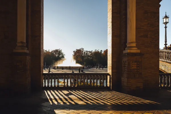 Seville's Grand Embrace Plaza de España thumbnail