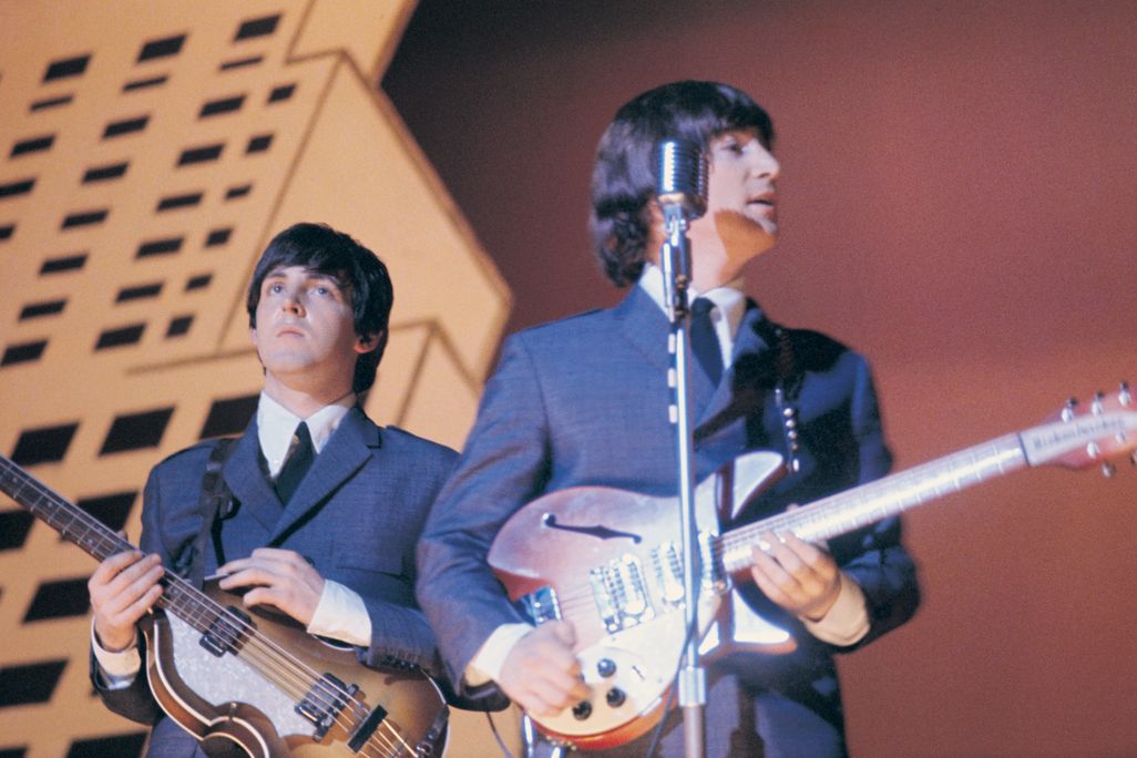 Paul McCartney and John Lennon