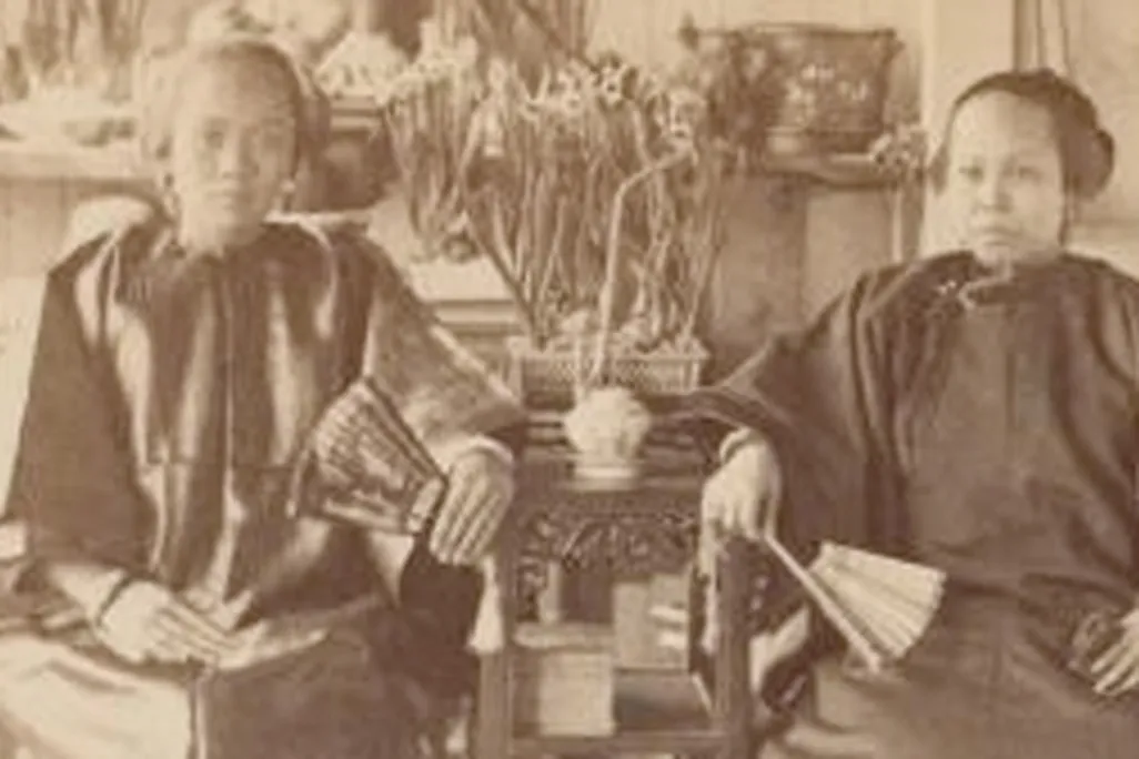Carleton E. Watkins, “Interior Chinese Restaurant, S.F.,” (ca. 1880)