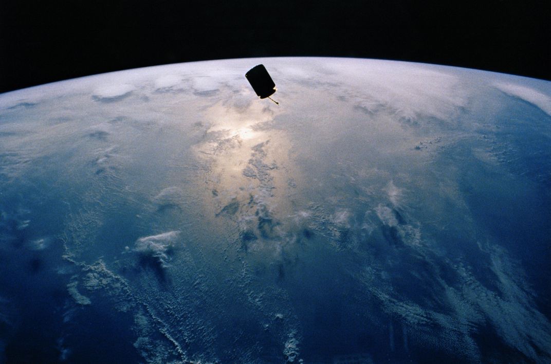 Intelsat 603 above Earth