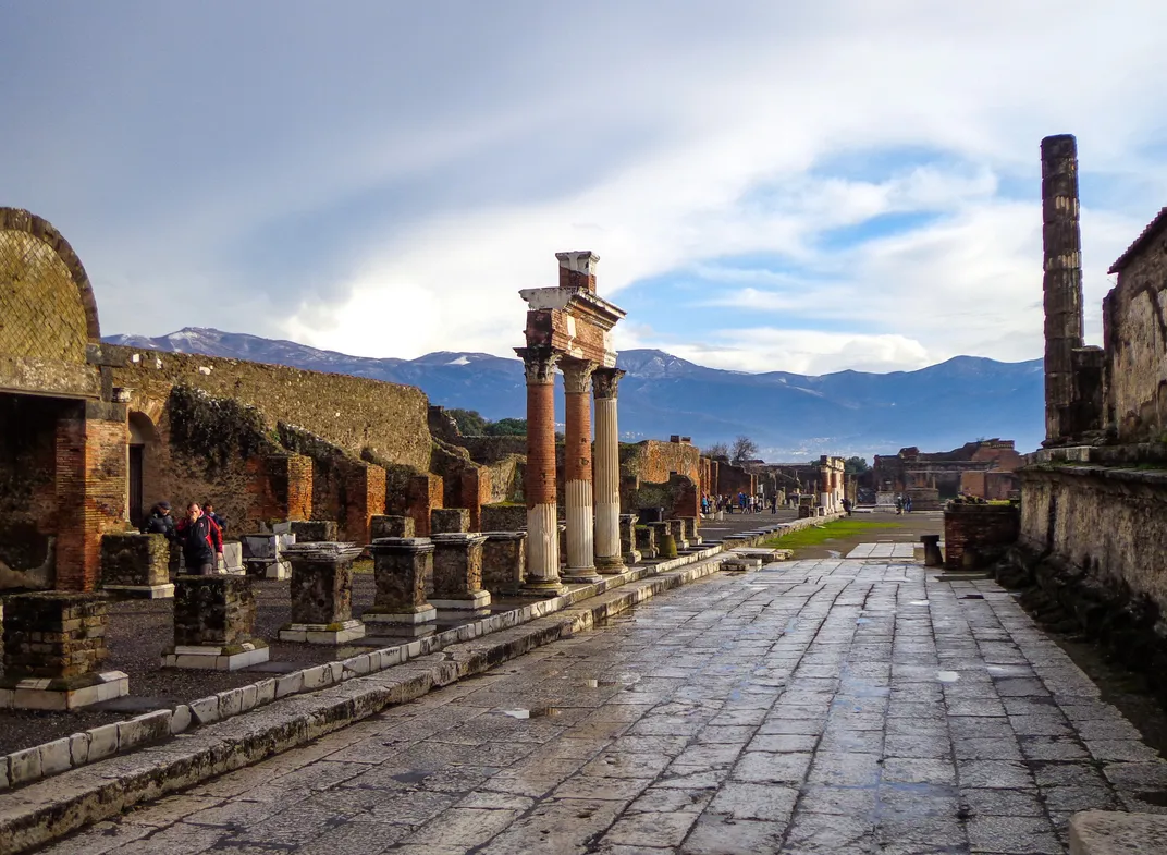 A street in Pompeii