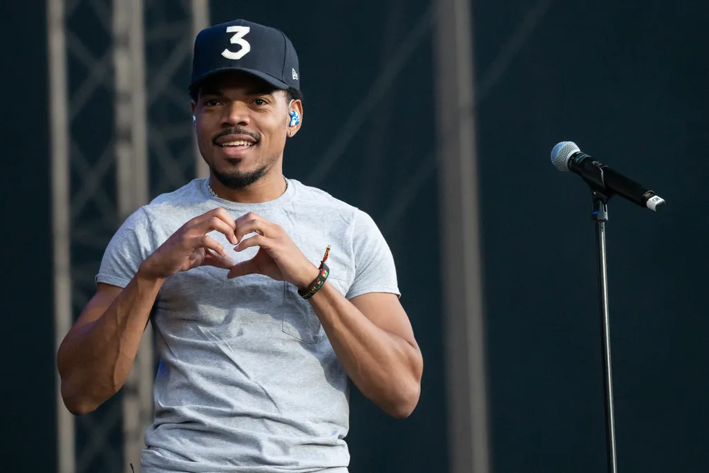 Chance the Rapper performs at Way out West on August 12, 2022 in Gothenburg, Sweden.