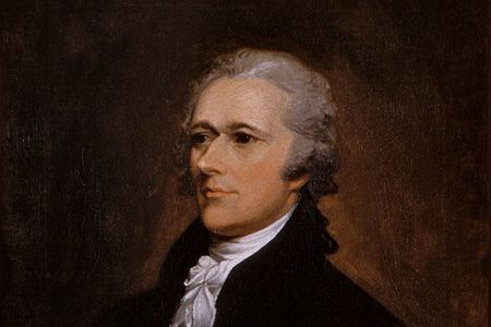 Portrait of Alexander Hamilton by John Trumbull, 1806