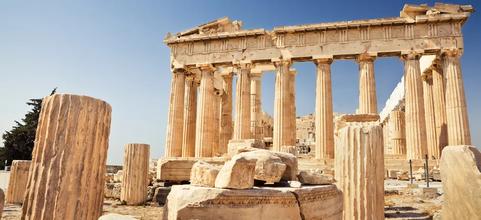  The Parthenon, on the Acropolis  