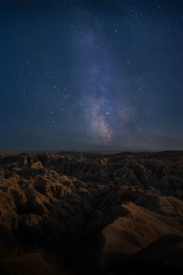 Badlands Milky Way Composite thumbnail