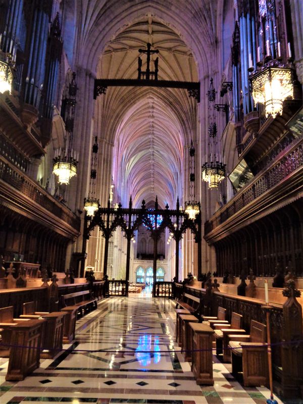 Choir Section, National Cathedral, Washington, DC thumbnail