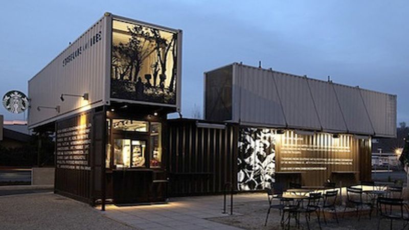 Shipping Container Restaurant, Design & Build