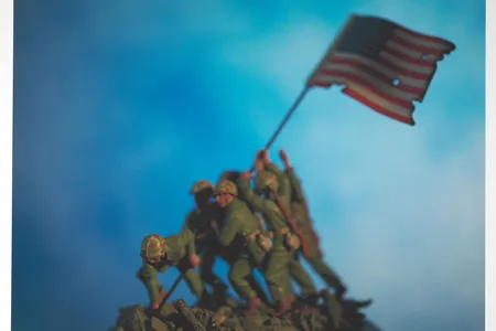 Iwo Jima by David Levinthal, from the series "History," 2013