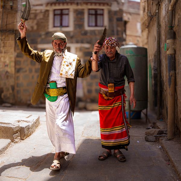 Traditional Bara’a Dance in Old Sana’a thumbnail