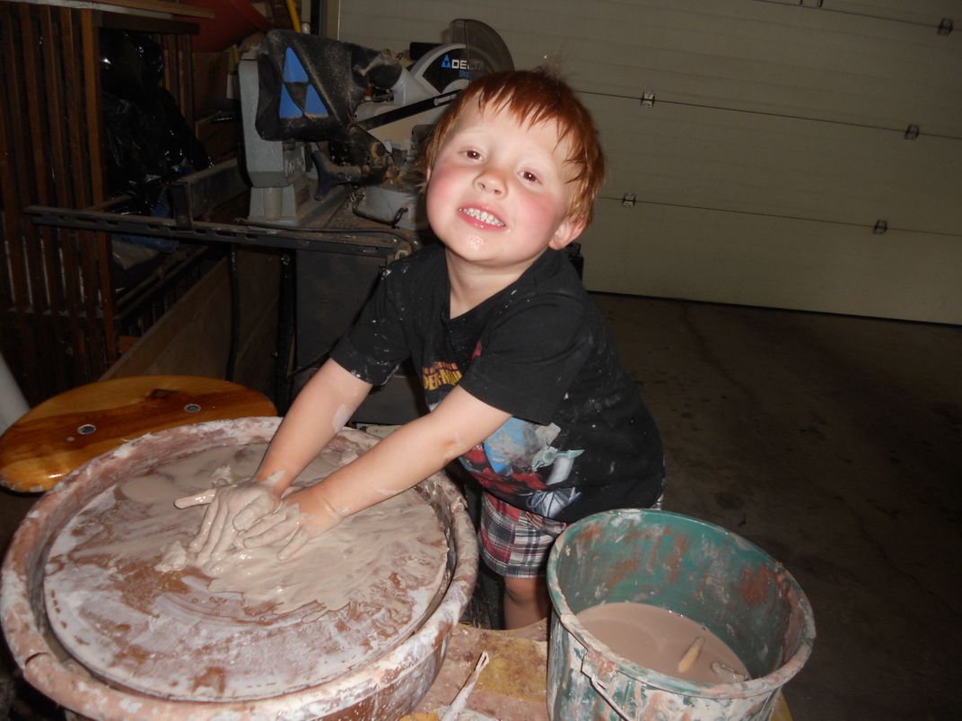 Learning to throw a pot. Smithsonian Photo Contest Smithsonian Magazine