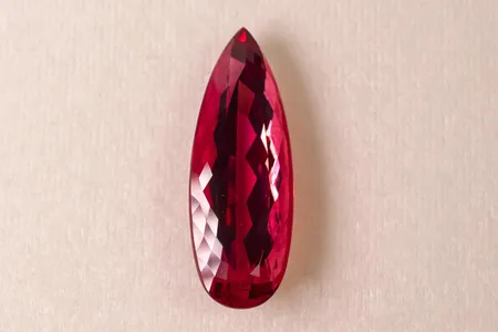 What makes the Whitney Flame topaz such an astonishing acquisition is its homogeneous fiery-red. “We recognized right away that this is something different than we’d ever seen,” says Smithsonian gems curator Jeff Post.
