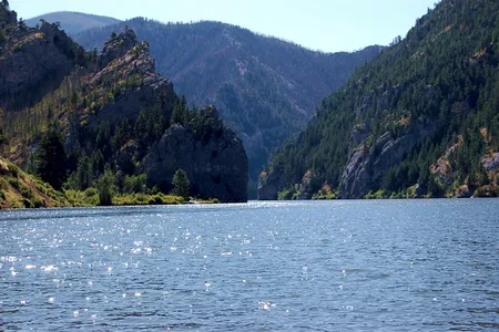 The Gates of the Mountains in Helena National Forest