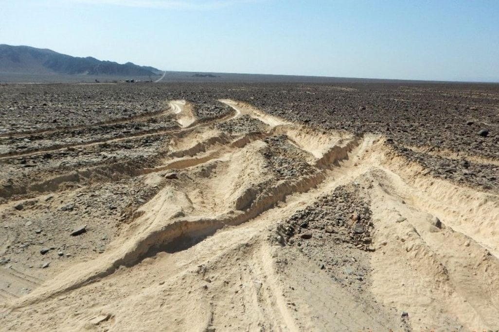 Nasca Truck Tracks