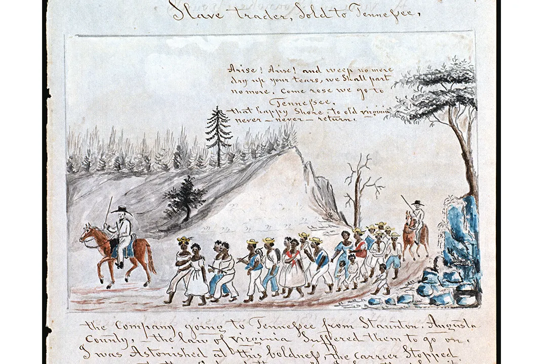 Retracing Slavery's Trail of Tears, History