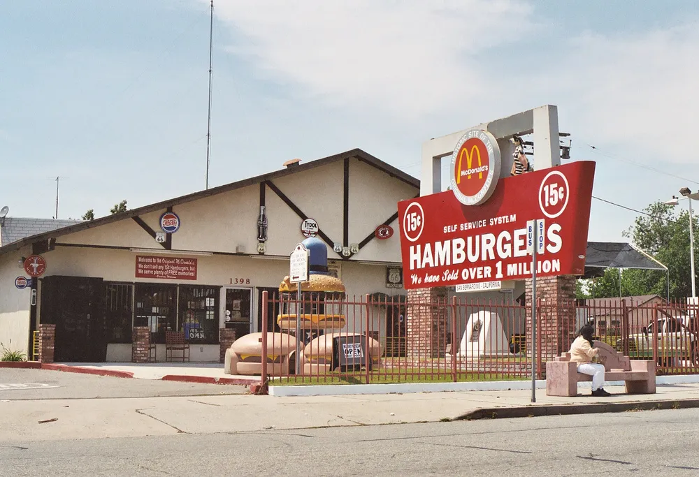 The First McDonald's in San Bernardino, California