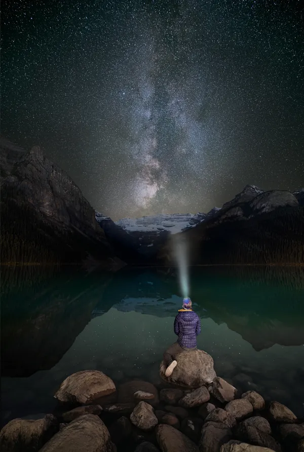 Milky Way Lake Louise thumbnail