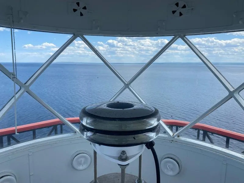 View from inside lighthouse