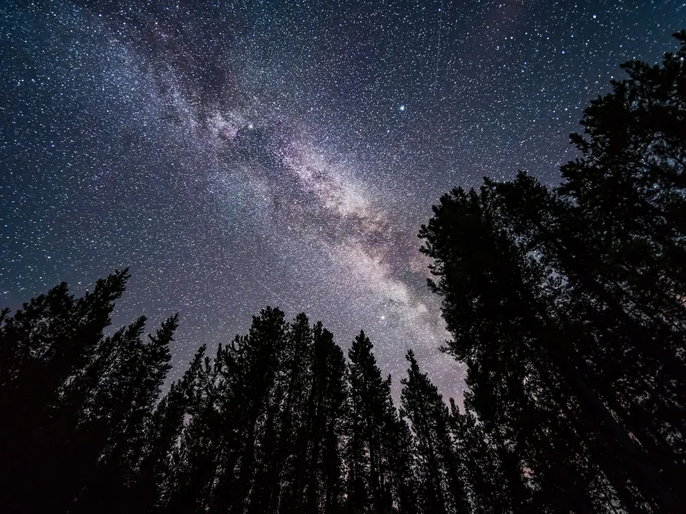 Summer Triangle and Milky Way