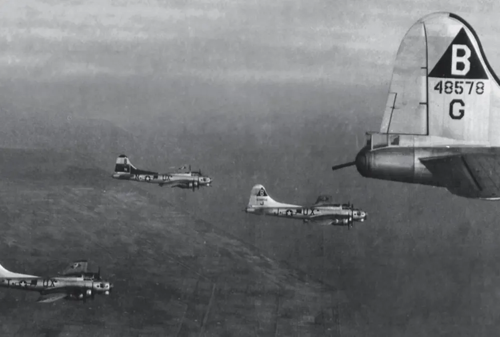 B-17s over Germany opener