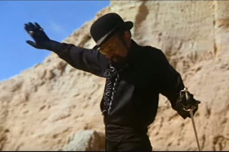 Bob Fosse was a mean dancer himself–here he is playing the snake in 1974's "The Little Prince."