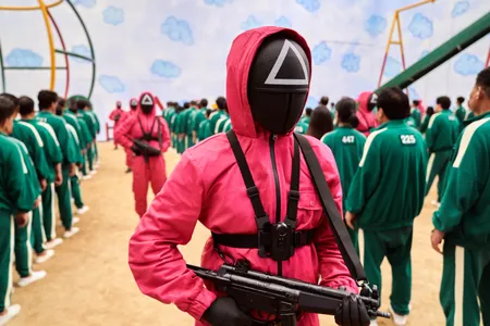 A still from &ldquo;Squid Game&rdquo;