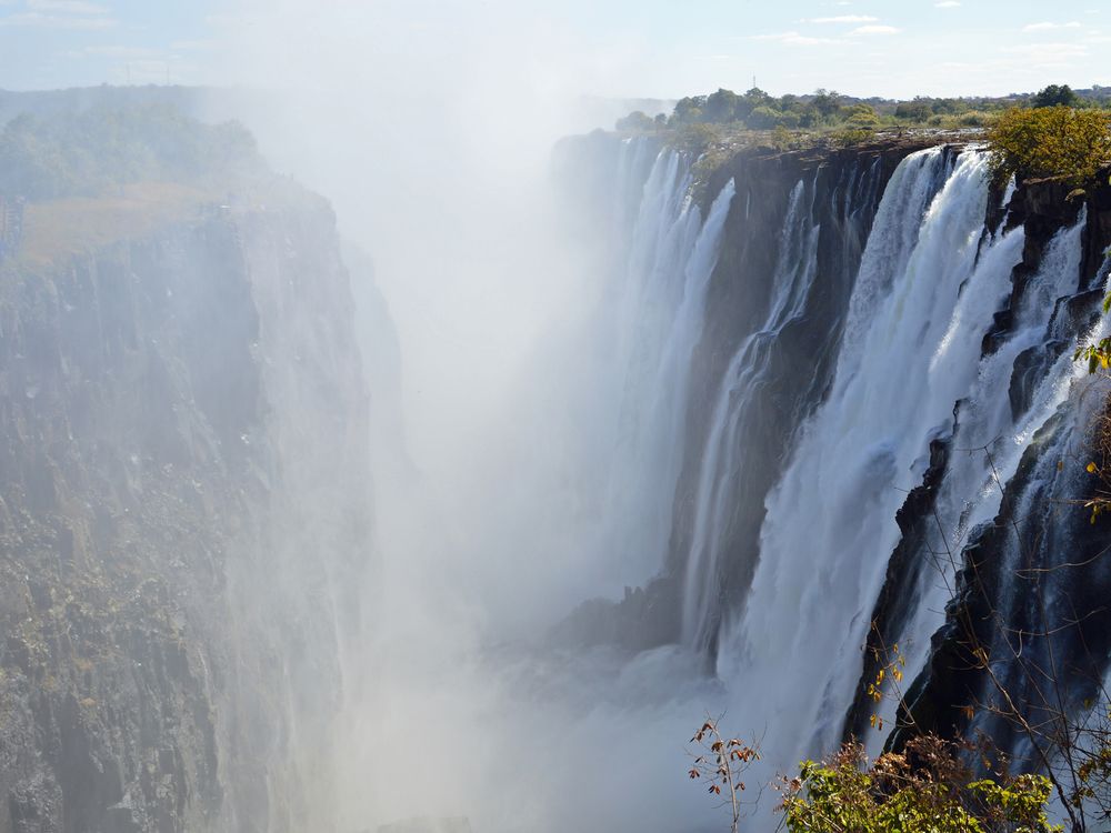 Mosi-Oa-Tunya, "The Smoke That Thunders", As The Victoria Falls Were ...