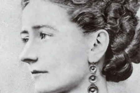 Ellen "Nelly" Ternan, in 1870, was a figure lost to history.