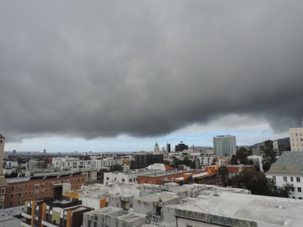 Stormcloud over Hollywood CA thumbnail
