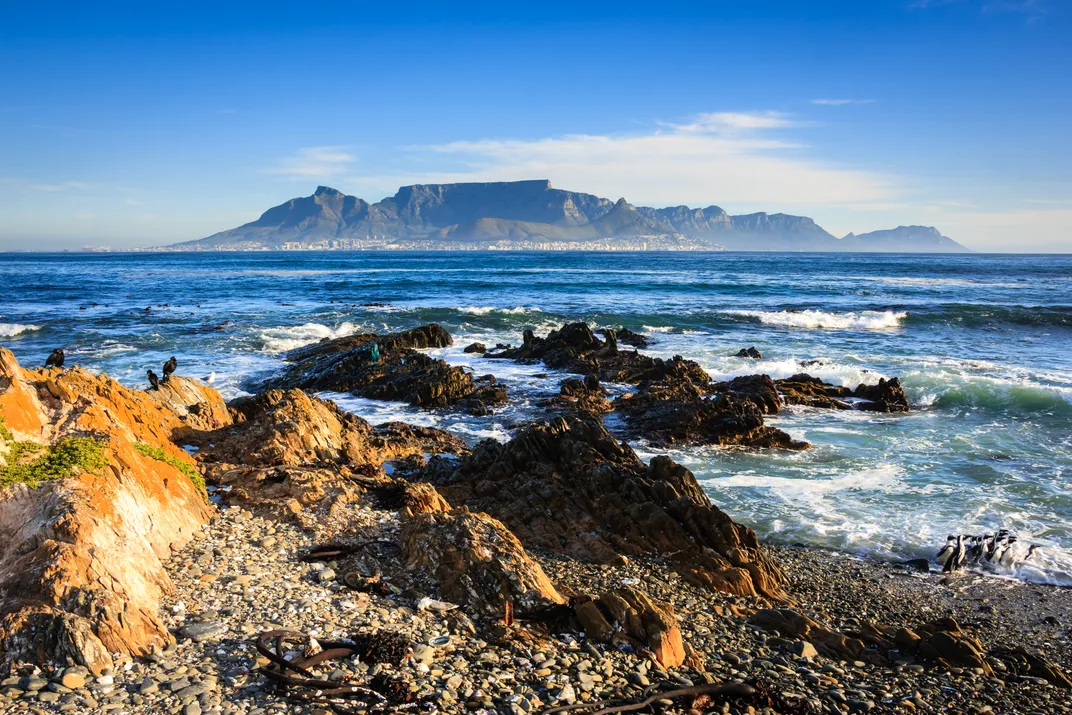 View from Robben Island